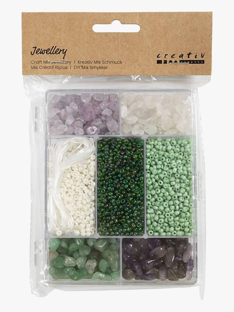 Creativ Company Perlenset Kristalle, Grün/Lila von Creativ Company