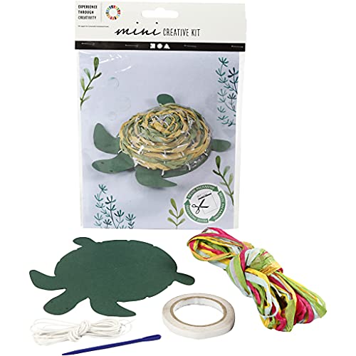 Creativ Company Recycling Mini-Bastelset Unterwasserwelt Nachhaltigkeit Schildkröte Bastelset mit Produktverpackung Creativ Company Recycling Mini-Bastelset Unterwasserwelt Nachhaltigkeit Schildkröte Bastelset mit Produktverpackung von Creativ Company