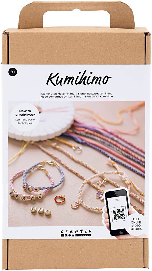 CreativCompany Kumihimo DIY Armbandset CreativCompany Kumihimo DIY Armbandset von Creativ Company