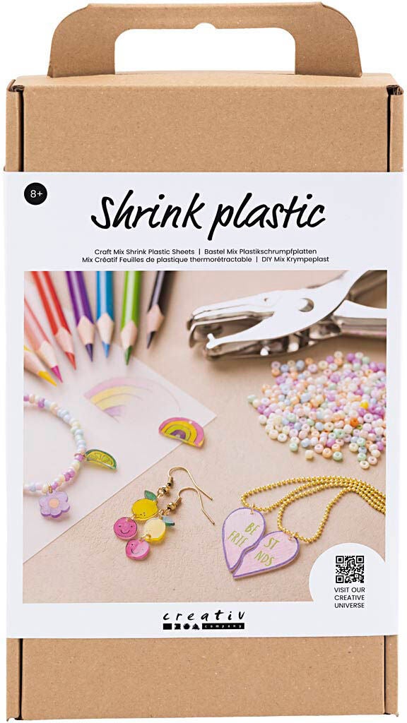 Creativ Company Schrumpffolie DIY-Set Ohrringe & Halsketten Creativ Company Schrumpffolie DIY-Set Ohrringe & Halsketten von Creativ Company