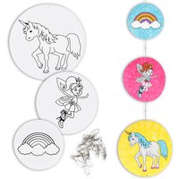 Mobile Einhorn Bastelset, 9 Motive, Kinderzimmer Deko für Mädchen Mobile Einhorn Bastelset, 9 Motive, Kinderzimmer Deko für Mädchen von Creativ Company