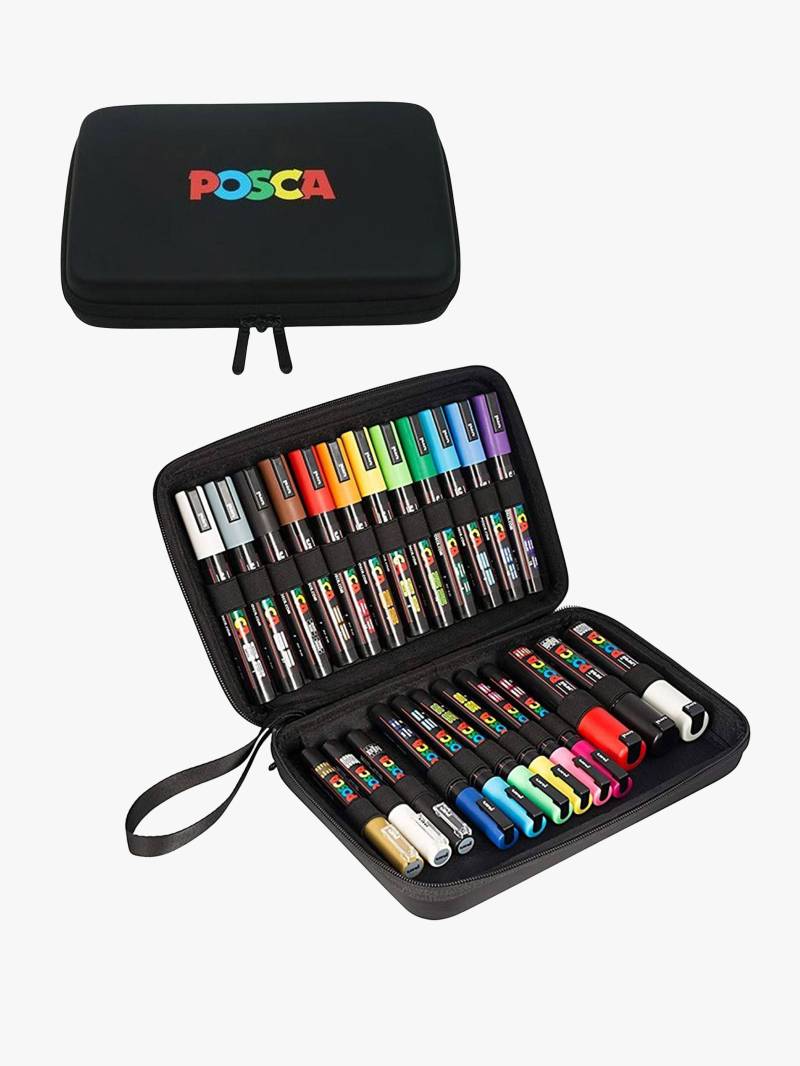 Posca Filzstifte im Etui, 24 Teile von Creativ Company