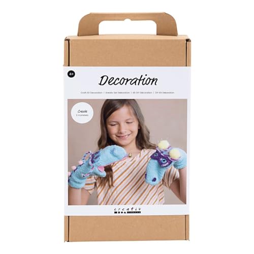 Creativ Company Handpuppen-Set – Monster – 2 Stück von Creativ