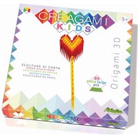 Creagami - Origami 3D KIDS Herz, 89 Teile von CreativaMente