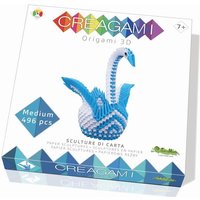Creagami - Origami 3D Schwan, 496 Teile von CreativaMente