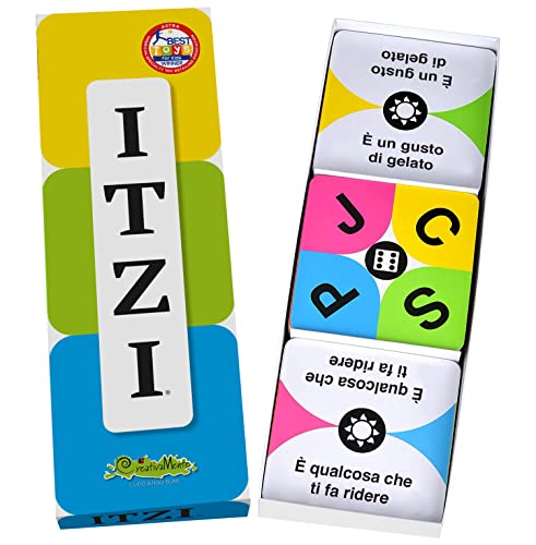 CreativaMente ITZI - Boxspiel: Lernspiel, Alphabet, Wort, Familie, 36+ Jahre, 6 Spieler, 2021 von CreativaMente