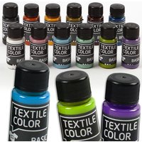 Textilfarben-Set, 12 Fl. Color Set Trend, hochwertig, Bügelfixierung Textilfarben-Set, 12 Fl. Color Set Trend, hochwertig, Bügelfixierung von Creative Company