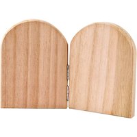 Zweiflügel-Tafel aus Holz, zum Bemalen und Beschriften, 11cm x 8cm Zweiflügel-Tafel aus Holz, zum Bemalen und Beschriften, 11cm x 8cm von Creative Company