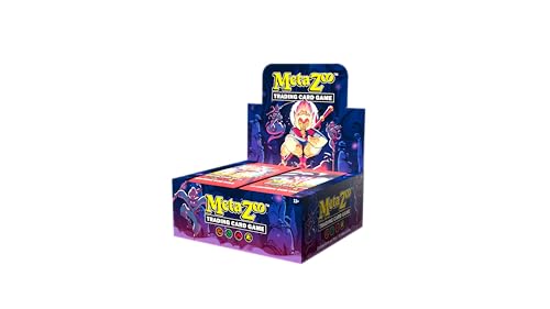 MetaZoo TCG – Booster-Box Basisspiel, 24 Boosterpacks mit 11 Karten + je 1 Aura oder Token, exklusive alternative Kunstmöglichkeit, illustriert vom offiziellen Künstler, Strategie und Sammlung von Creative Live Games