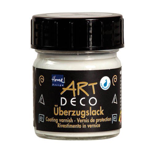 Art Deco Überzugslack auf Wasserbasis, 50 ml von Creativ Discount