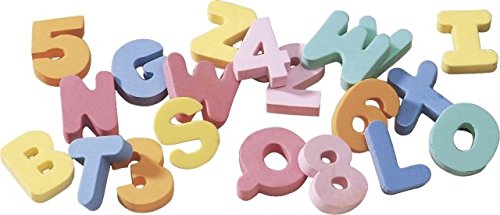 Moosgummi Stempel Buchstaben & Ziffern, 36 St. [Spielzeug] von Creativ Discount
