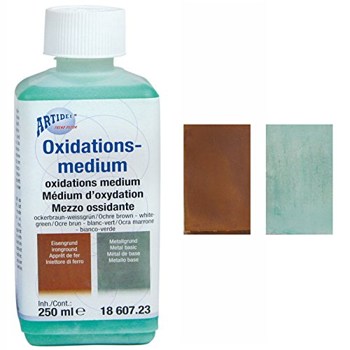CREATIV DISCOUNT NEU Oxidationsmedium blaugrün-mittelbraun, 250ml von CREATIV DISCOUNT