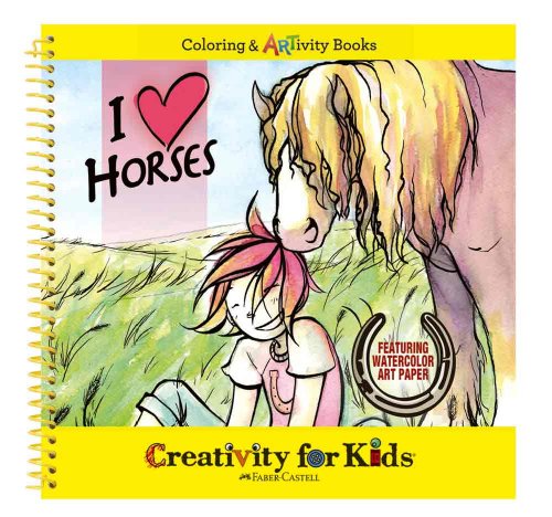 Creativity for kids CFK6003 - Ich Liebe Pferde, Kinder-Bastelset von Creativity for Kids