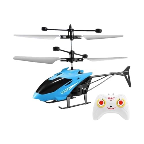 CreoQIJI Licht Und Musik Mini Drohne Fernbedienung Flugzeug Drop Induktion Flugzeug Modell Kinder Spielzeug Geschenk Modellfahrzeug (E, One Size) von CreoQIJI