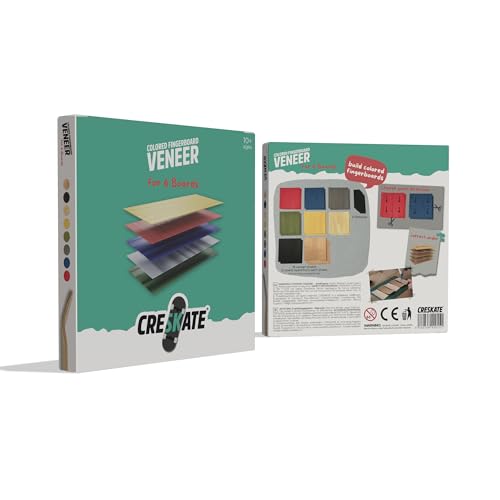 Creskate - Farbige MDF-Platten für Fingerboard – 6 Boards Creskate - Farbige MDF-Platten für Fingerboard – 6 Boards von Creskate
