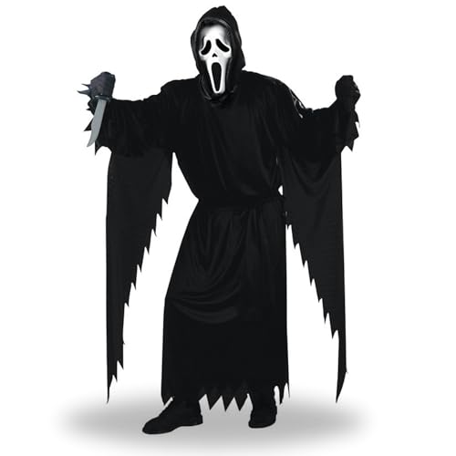 Crethinkaty Halloween Scream Costume Collection - Erschreckende und realistische Schrei-Kostüme für Halloween-Partys und Cosplay - Designs, um Ihr Halloween-Erlebnis zu verbessern von Crethinkaty