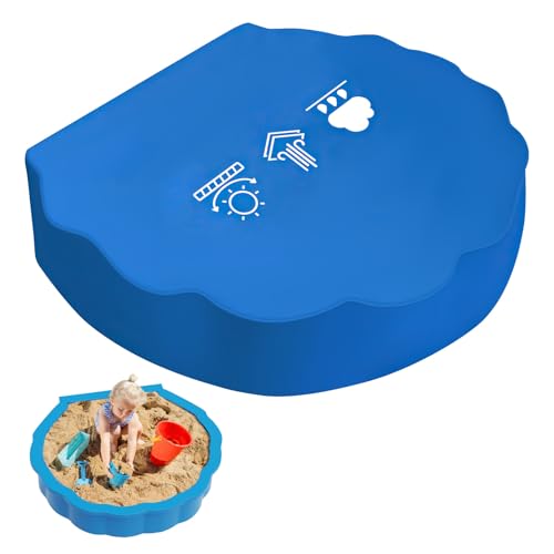 Sandkasten Abdeckung, Sandmuschel Abdeckung 100 * 15cm Muschel Sandkasten Abdeckung Abdeckung für Sandkasten Schutzhülle für Sandbox Sandkastenplane Sandkasten Abdeckung, Sandmuschel Abdeckung 100 * 15cm Muschel Sandkasten Abdeckung Abdeckung für Sandkasten Schutzhülle für Sandbox Sandkastenplane von Crewell