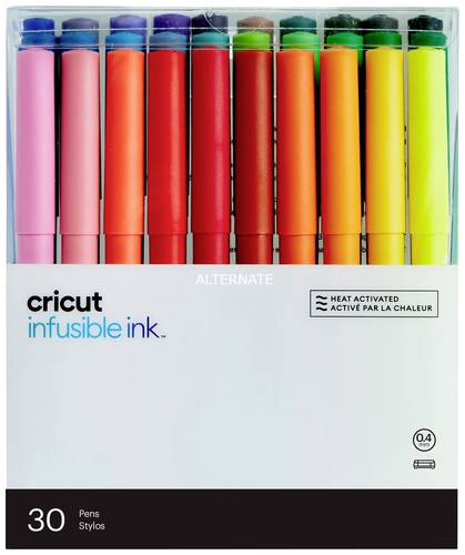 Cricut Ultimate Infusible Ink Pen Set 30er Stiftset Mehrfarbig von Cricut