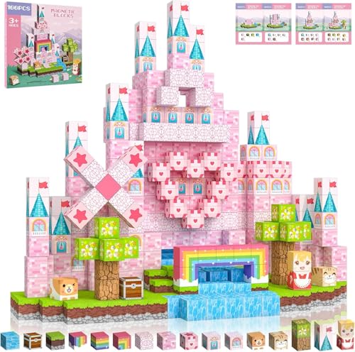 Crifeton Magnetische Bausteine 100 PCS Magnetbausteine für Kinder ab 3 Jahre Magnetic Blocks, Montessori Spielzeug Magnete, Magnetische Geburtstag Geschenk ab 3 4 5 6 7 8 9 10 11 12 Jungen Mädchen Crifeton Magnetische Bausteine 100 PCS Magnetbausteine für Kinder ab 3 Jahre Magnetic Blocks, Montessori Spielzeug Magnete, Magnetische Geburtstag Geschenk ab 3 4 5 6 7 8 9 10 11 12 Jungen Mädchen von Crifeton