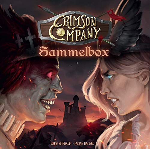 Crimson Company Collector's Box - Sammelbox - taktisches Kartenspiel Brettspiel von Crimson Company