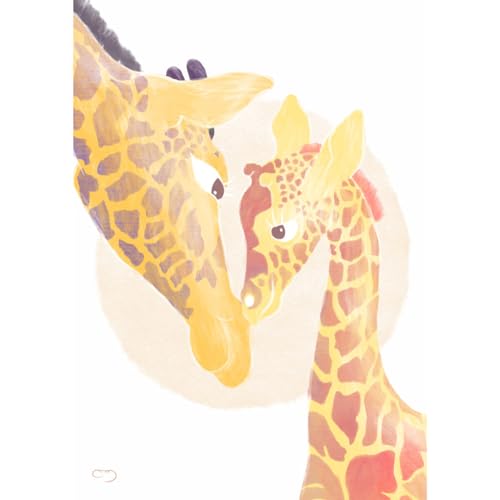 Crochetts Folie 30 x 42 x 1 cm Giraffe von Crochetts