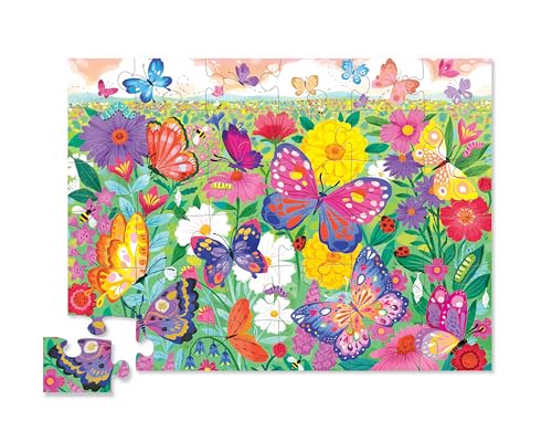 (New Feb) Croc Creek 36pc Foil Puzzle Butterfly Garden (unit 2) von Crocodile Creek