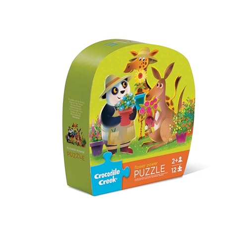 Crocodile Creek - 12-teiliges Mini-Puzzle/Flower Power von Crocodile Creek