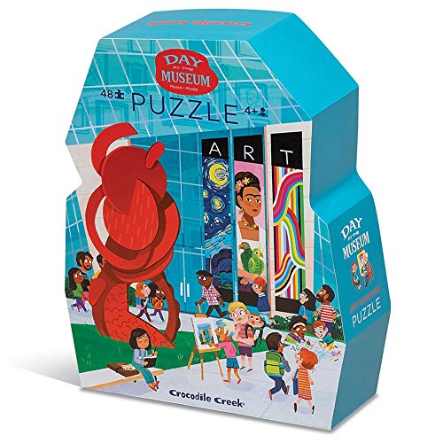 Crocodile Creek 3840635 48 pcs Day at The Museum/Art Puzzles, bunt Crocodile Creek 3840635 48 pcs Day at The Museum/Art Puzzles, bunt von Crocodile Creek