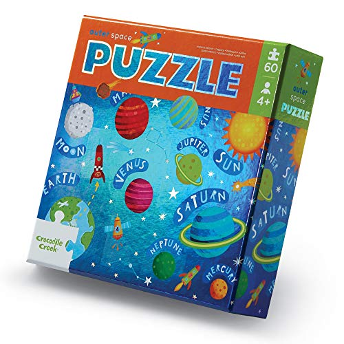 Crocodile Creek 79051 60 Stück Folie/Outer Space Puzzles, bunt Crocodile Creek 79051 60 Stück Folie/Outer Space Puzzles, bunt von Crocodile Creek