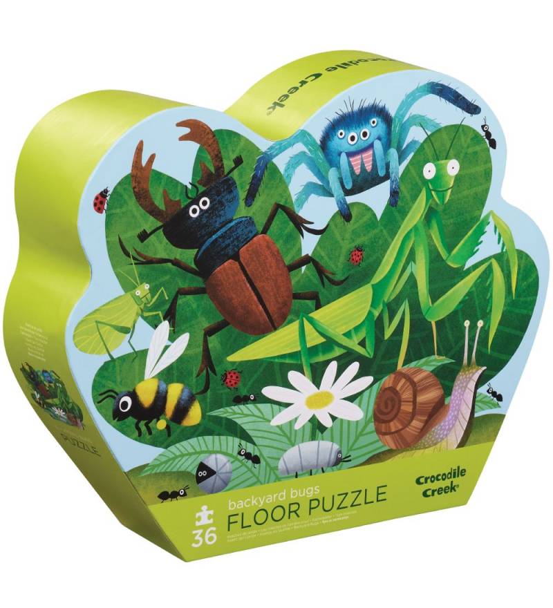 Crocodile Creek Bodenpuzzle - 36 Teile - Garteninsekten - Crocodile Creek - One Size - Puzzlespiele Crocodile Creek Bodenpuzzle - 36 Teile - Garteninsekten - Crocodile Creek - One Size - Puzzlespiele von Crocodile Creek
