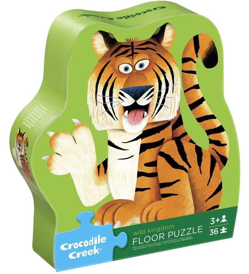 Crocodile Creek Bodenpuzzle - 36 Teile - Wild Kingdom - Crocodile Creek - One Size - Puzzlespiele Crocodile Creek Bodenpuzzle - 36 Teile - Wild Kingdom - Crocodile Creek - One Size - Puzzlespiele von Crocodile Creek