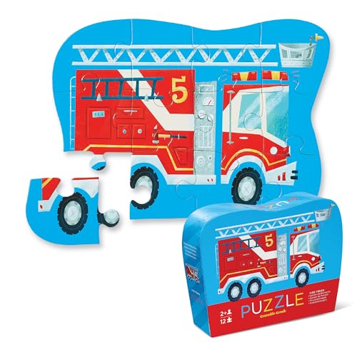 Crocodile Creek Fire Truck Puzzle (12 Stück) von Crocodile Creek