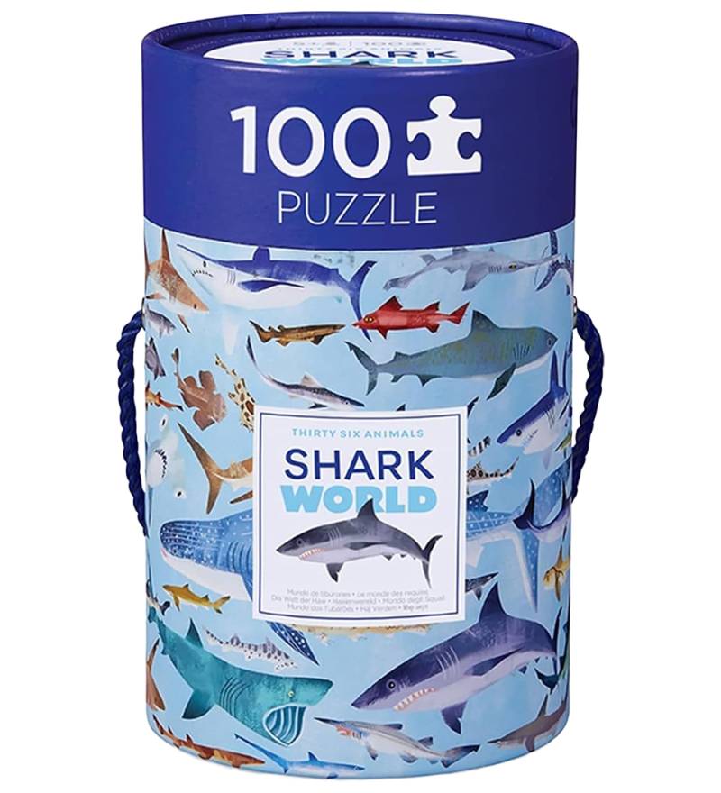 Crocodile Creek Puzzlespiel - 100 Teile - Shark Welt - Crocodile Creek - One Size - Puzzlespiele Crocodile Creek Puzzlespiel - 100 Teile - Shark Welt - Crocodile Creek - One Size - Puzzlespiele von Crocodile Creek