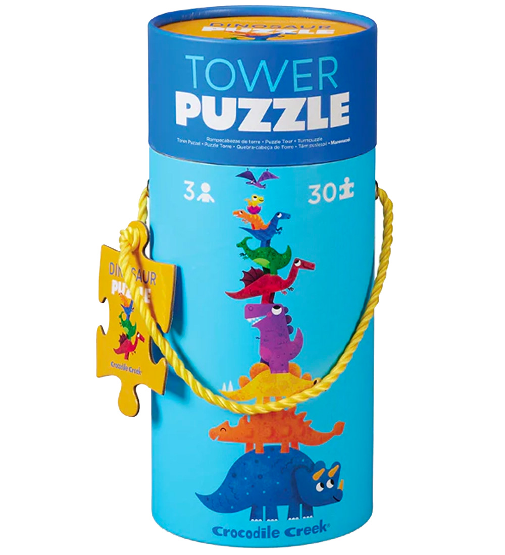 Crocodile Creek Puzzlespiel - 30 Teile - Dinosaur - Crocodile Creek - One Size - Puzzlespiele von Crocodile Creek