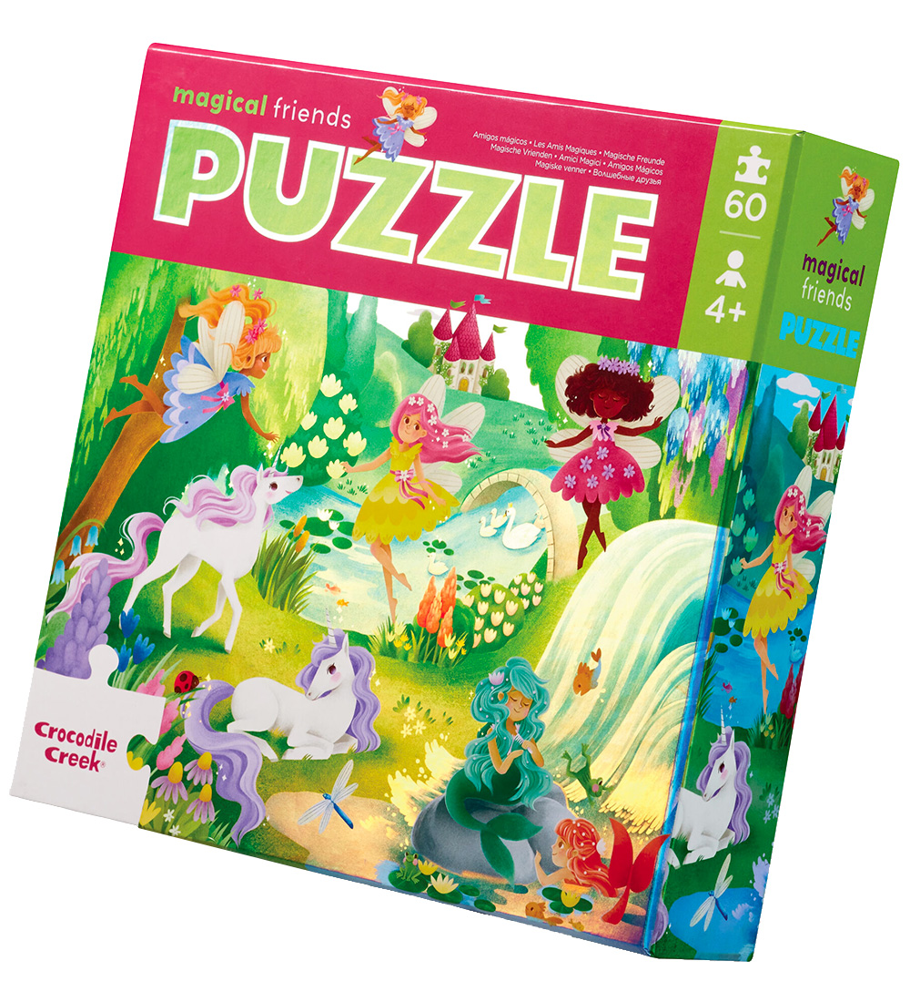 Crocodile Creek Puzzlespiel - 60 Teile - Magical Friends - Crocodile Creek - One Size - Puzzlespiele Crocodile Creek Puzzlespiel - 60 Teile - Magical Friends - Crocodile Creek - One Size - Puzzlespiele von Crocodile Creek