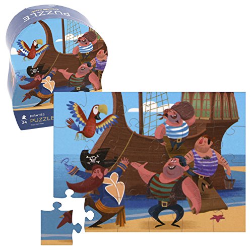 Krokodil Creek-Mini Puzzle Piraten (24-teilig) von Crocodile Creek