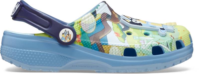 Crocs Bluey Classic Kids Kinder Sandalen, Multi, 22-23 von Crocs