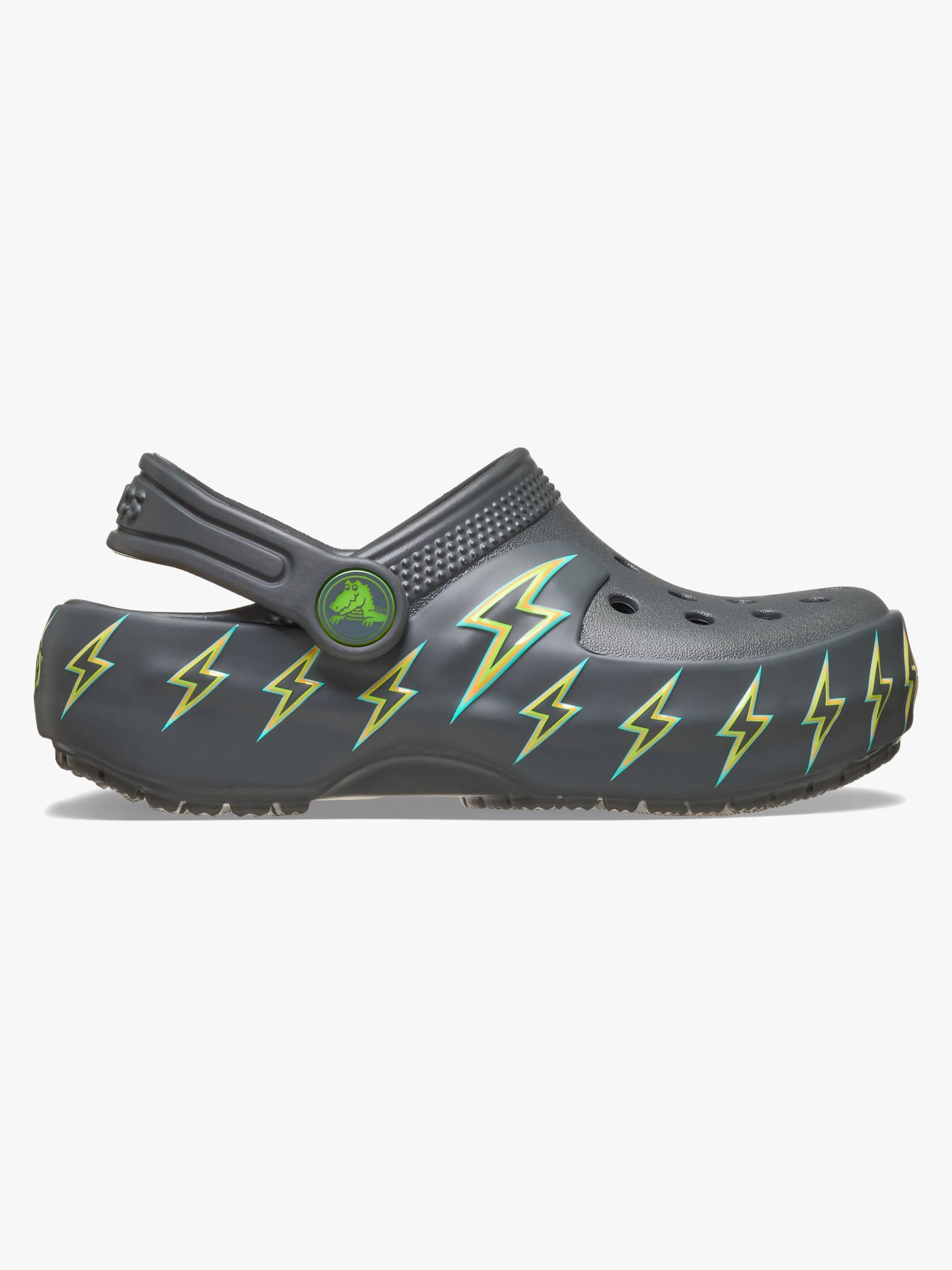 Crocs Classic Bolt Lights Pantoffeln, Carbon, 22-23 Crocs Classic Bolt Lights Pantoffeln, Carbon, 22-23 von Crocs