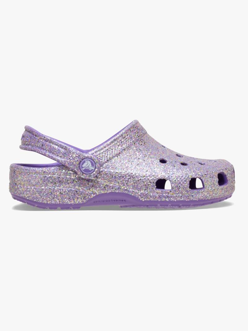 Crocs Classic Fantasy Glitter Pantoffeln, Lila, 30-31 von Crocs