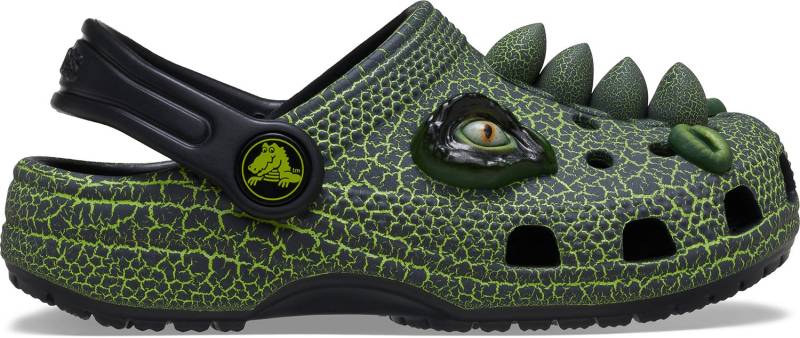 Crocs Classic IAM Scary Dino Kids Kinder Sandalen, Schwarz, 22-23 von Crocs