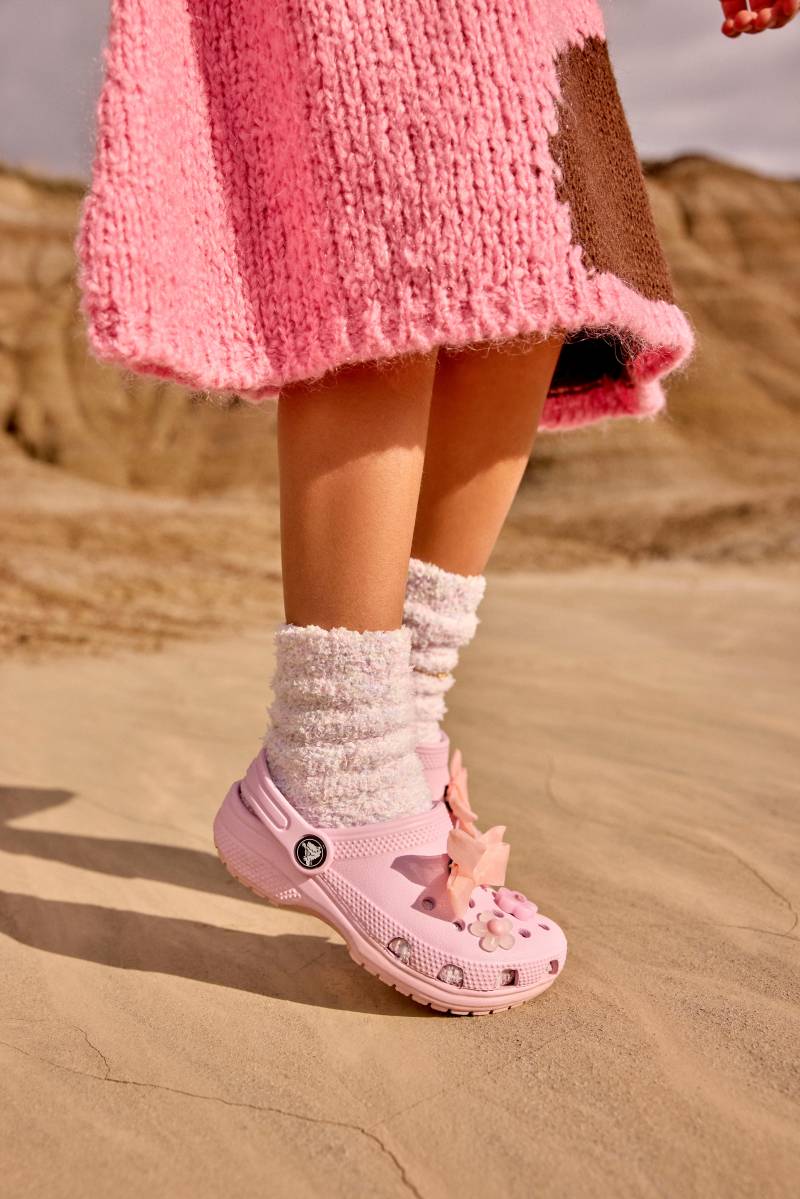 Crocs Classic Kinder Sandalen, Pink Milk, 29-30 von Crocs