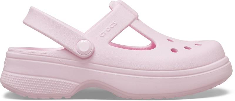 Crocs Classic Mary Jane Kinder Sandalen, Pink Milk, 30-31 von Crocs