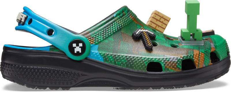 Crocs Classic Minecraft Kinder Sandalen, Multi, 38-39 von Crocs