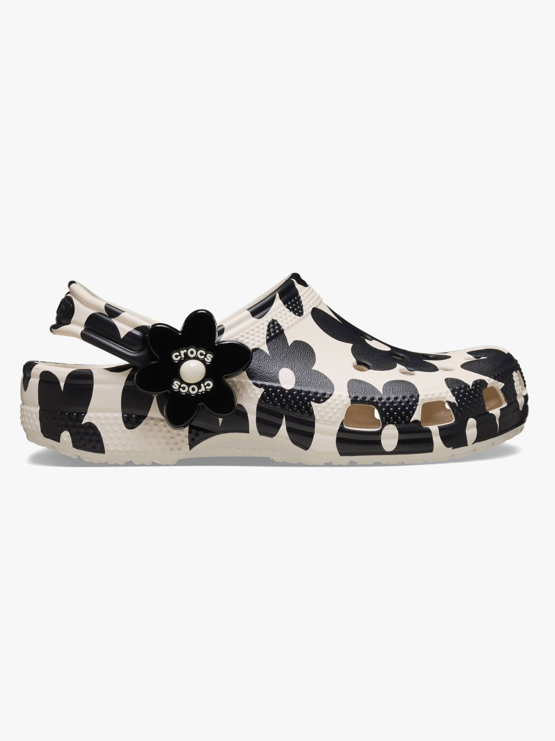 Crocs Classic Pop Petals Pantoffeln, Summit White/Black, 33-34 Crocs Classic Pop Petals Pantoffeln, Summit White/Black, 33-34 von Crocs