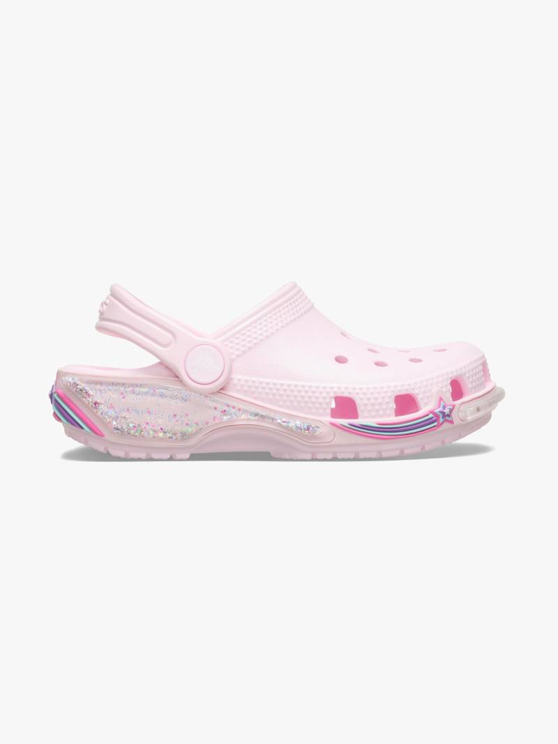 Crocs Classic Star Sparkle Kinder Sandalen, Pink Milk, 32-33 Crocs Classic Star Sparkle Kinder Sandalen, Pink Milk, 32-33 von Crocs