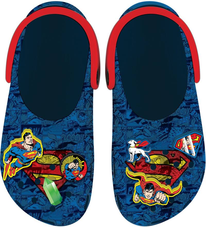 Crocs Classic Superman Kinder Sandalen, Multi, 32-33 von Crocs