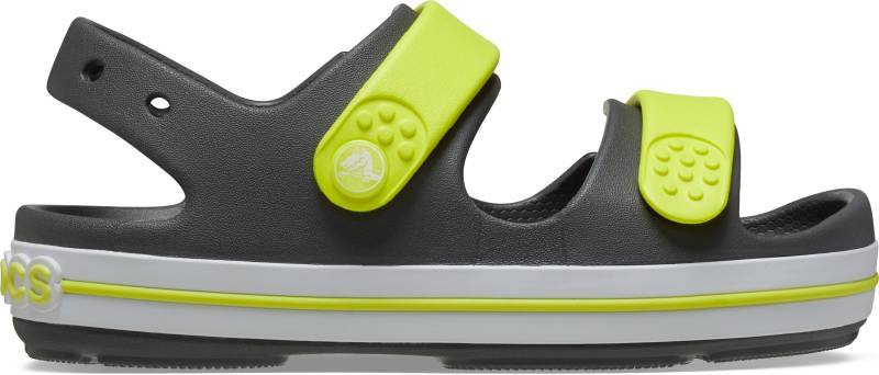 Crocs Crocband Cruiser Kids Kinder Sandalen, Slate Grey/Acidity, 22-23 von Crocs