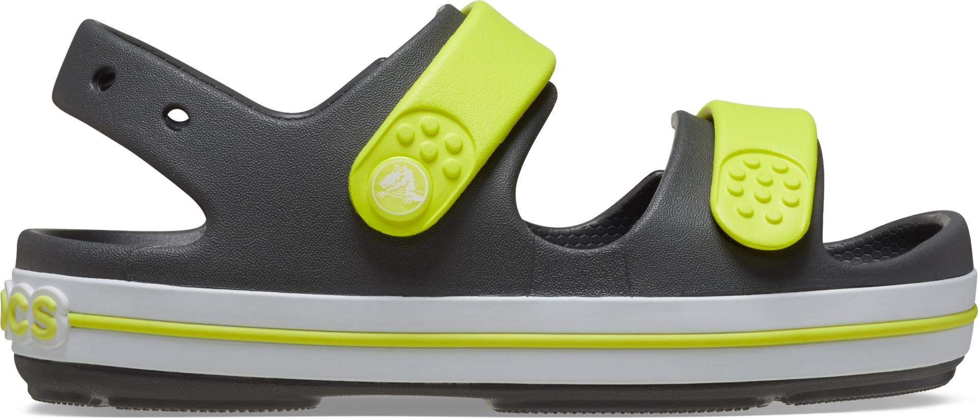 Crocs Crocband Cruiser Kids Kinder Sandalen, Slate Grey/Acidity, 27-28 Crocs Crocband Cruiser Kids Kinder Sandalen, Slate Grey/Acidity, 27-28 von Crocs