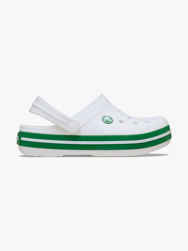 Crocs Crocband Kinder Sandalen, White/Green Ivy, 28-29 Crocs Crocband Kinder Sandalen, White/Green Ivy, 28-29 von Crocs