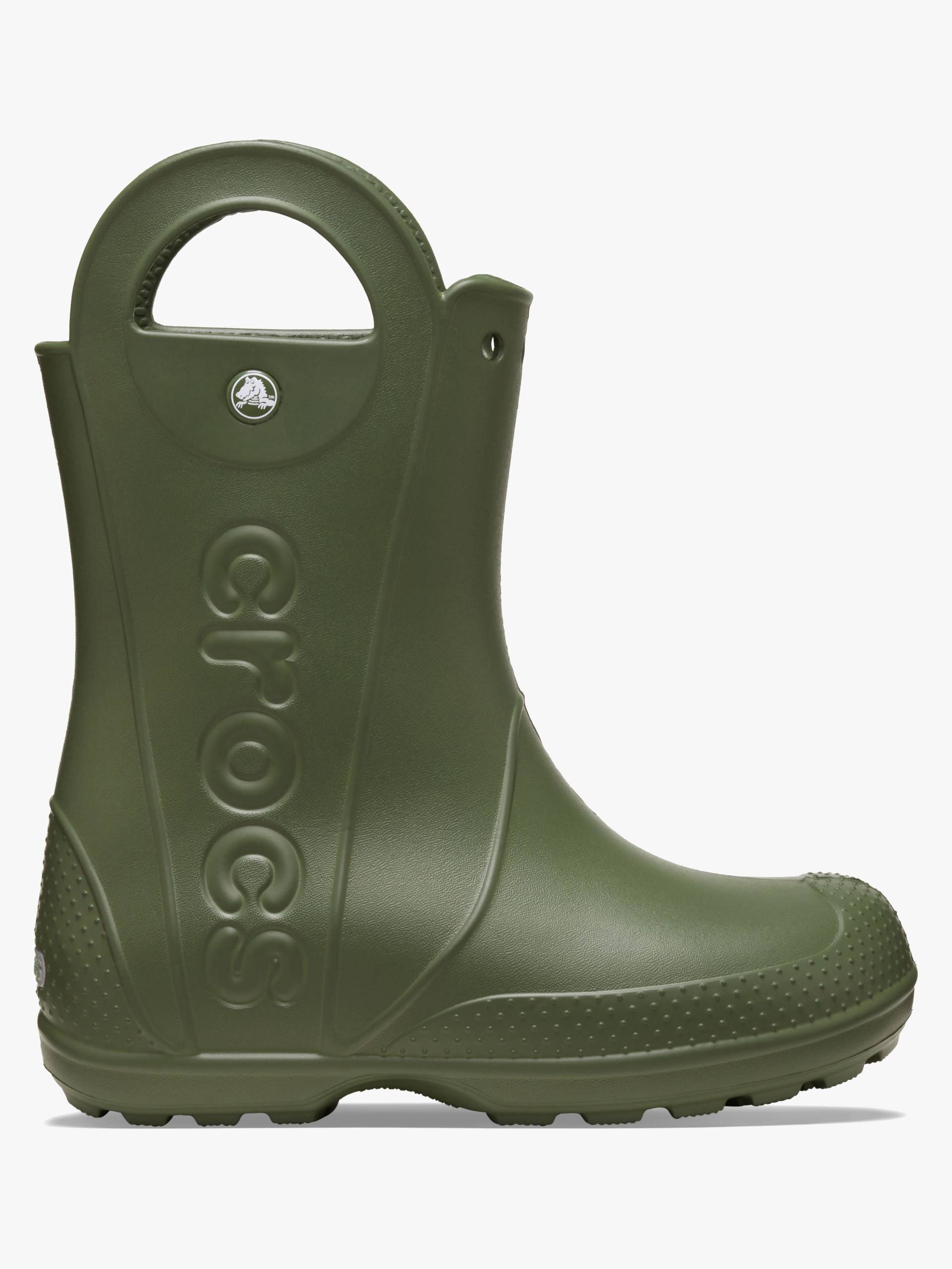 Crocs Handle It Gummistiefel, Army Green, 28-29, Kindergummistiefel, Kinderstiefel, Gummistiefel kinder, Kids von Crocs